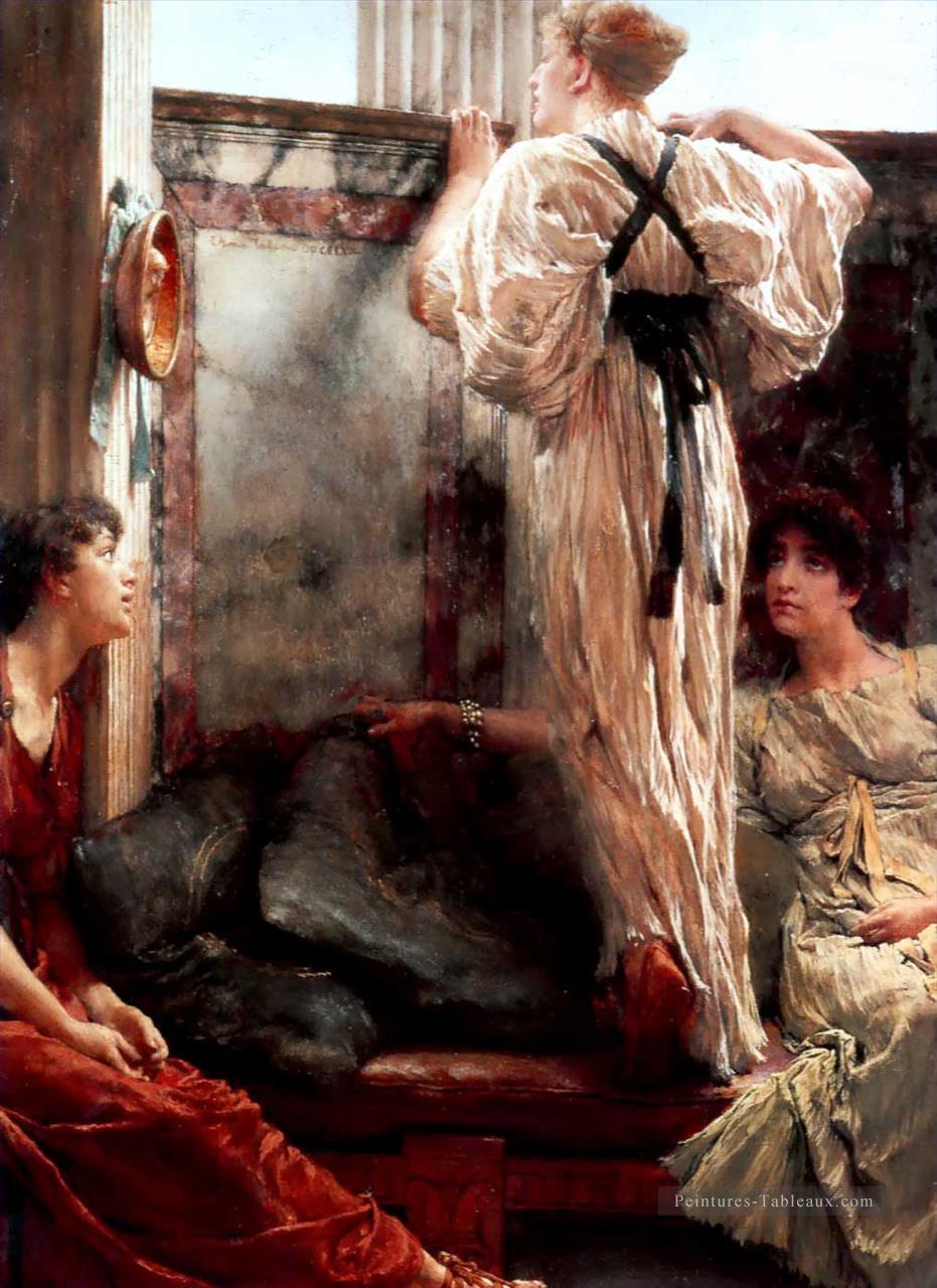 Qui est il romantique Sir Lawrence Alma Tadema Peintures à l'huile